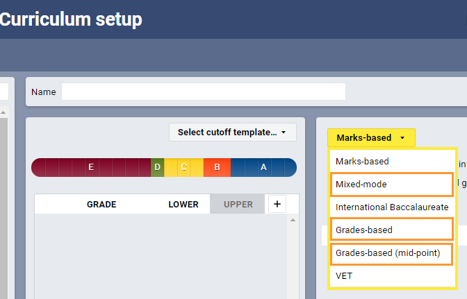 Grades-Based and Mixed-Mode Course Type Calculations