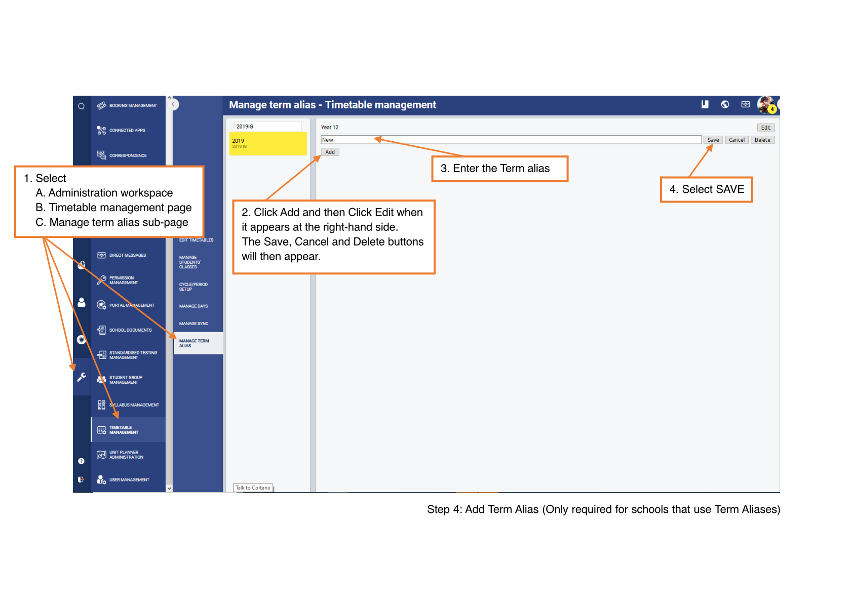 Timetable Setup Guide